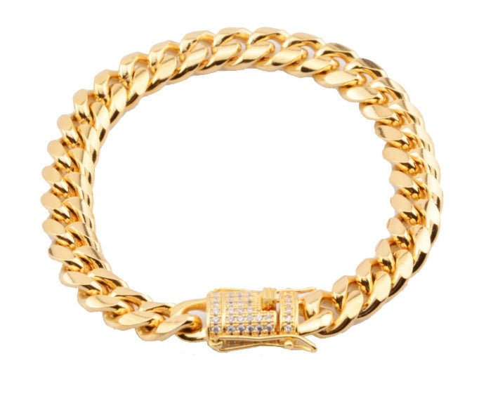 big heavy gold chain for men Hip Hop Rock jewelry