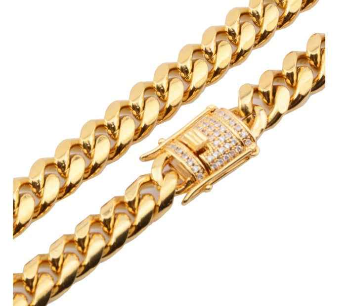big heavy gold chain for men Hip Hop Rock jewelry