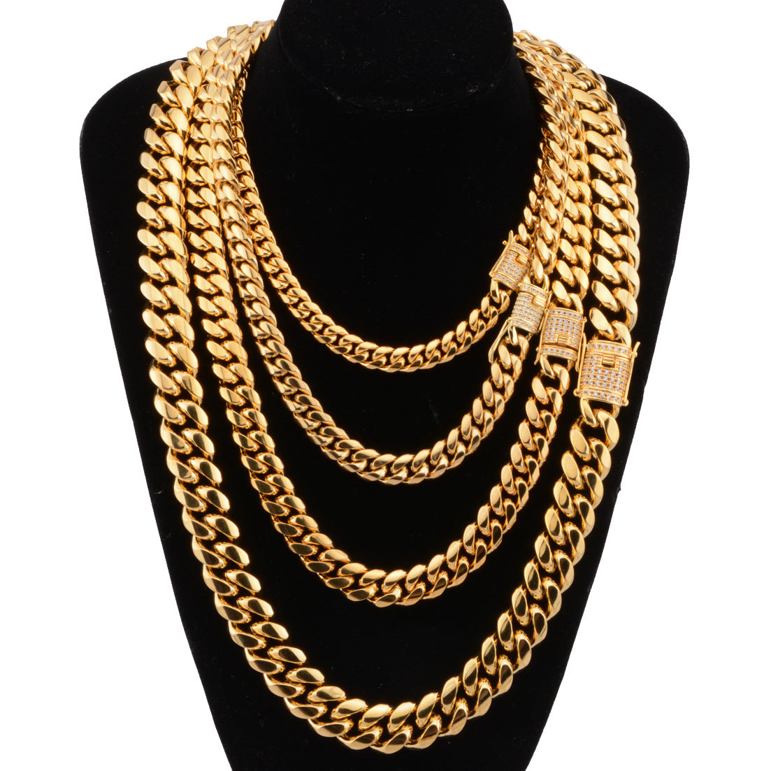 big heavy gold chain for men Hip Hop Rock jewelry