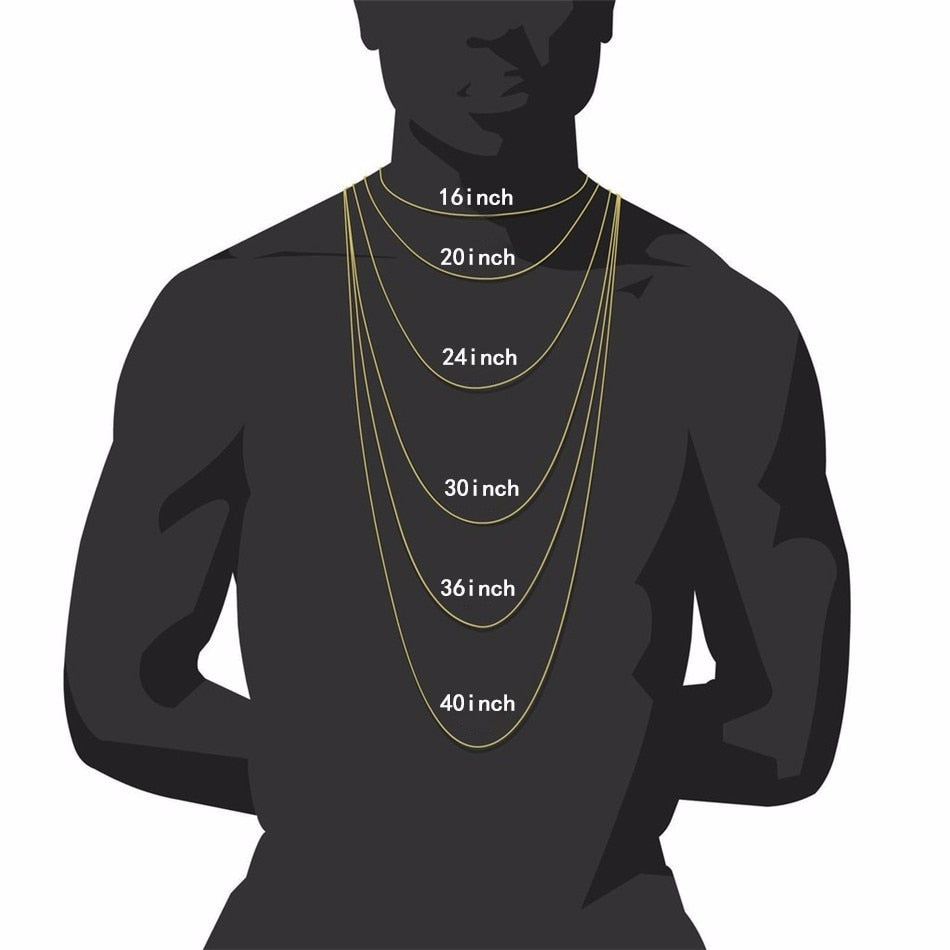 big heavy gold chain for men Hip Hop Rock jewelry