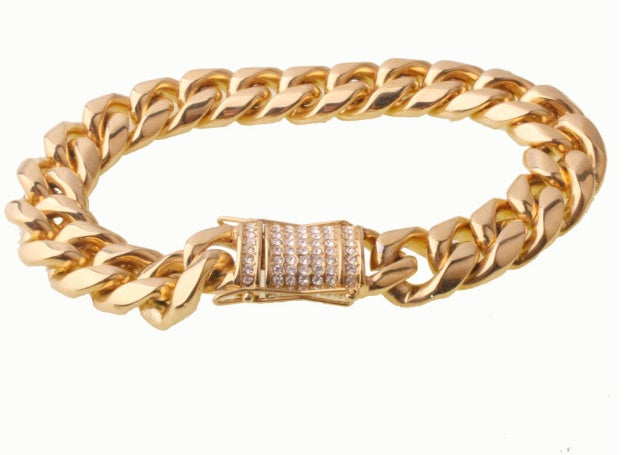 big heavy gold chain for men Hip Hop Rock jewelry