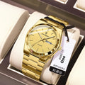 Sleek Ultra-Thin Luminous Men's Watch