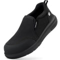 FitVille Slip on Steel Toe Shoes