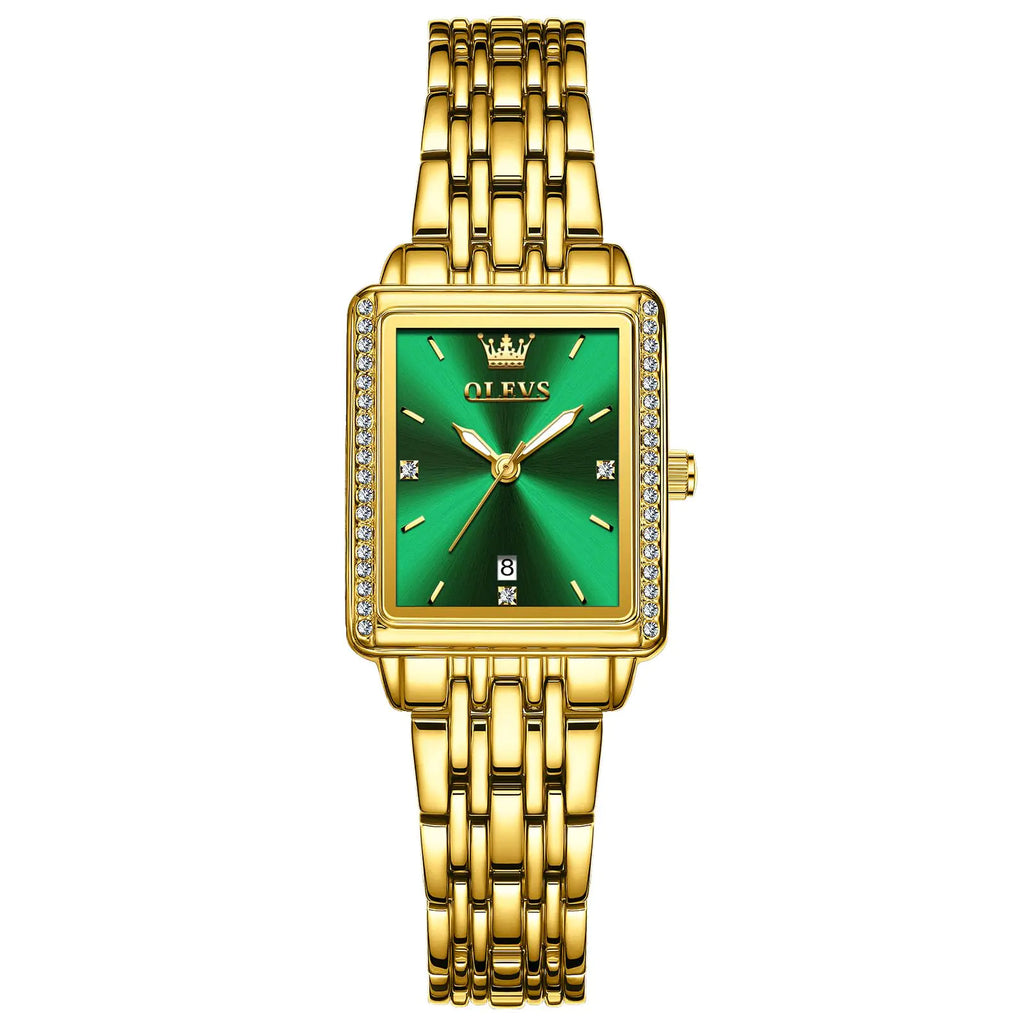 OLEVS Green Watches Women